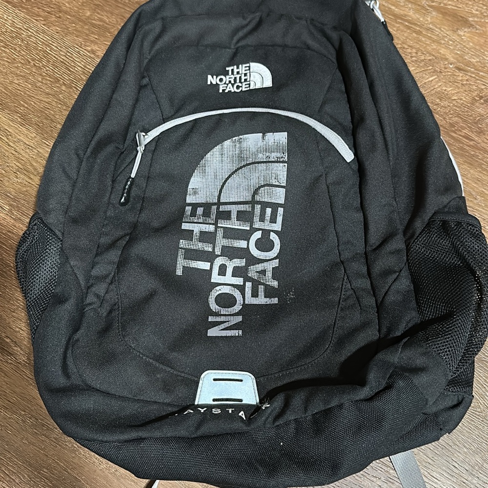 The North Face Black and Gray Men's Backpack